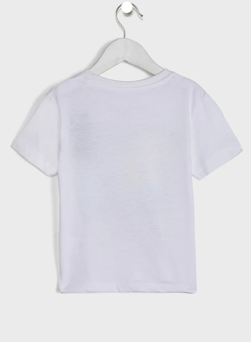 Ripples Round Neck Printed T-Shirt