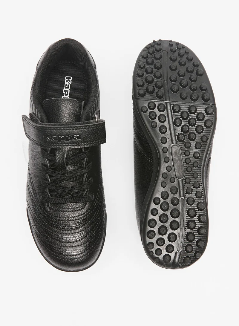 Kappa Boys Textured Sneakers with Hook and Loop Closure