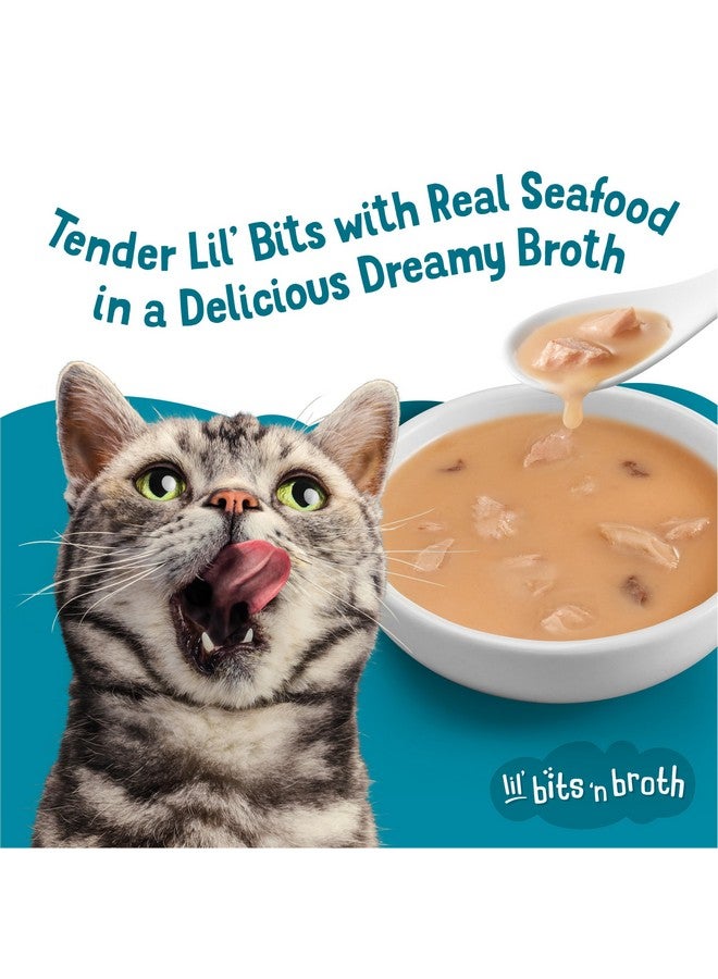 فريسكس طعام القطط بورينا فريسكيز القابل لللعق، قطع صغيرة ومرق، مع تونة متقشرة في مرق رائع - عبوة من ١٦ كيسًا، وزن ١٫٢ أونصة - Image 4