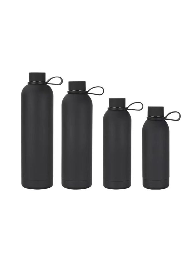 New Stainless Steel Thermos Cup 304 Small Mouth Bottle Vacuum Portable Silicone Outdoor Kettle Portable Cup
