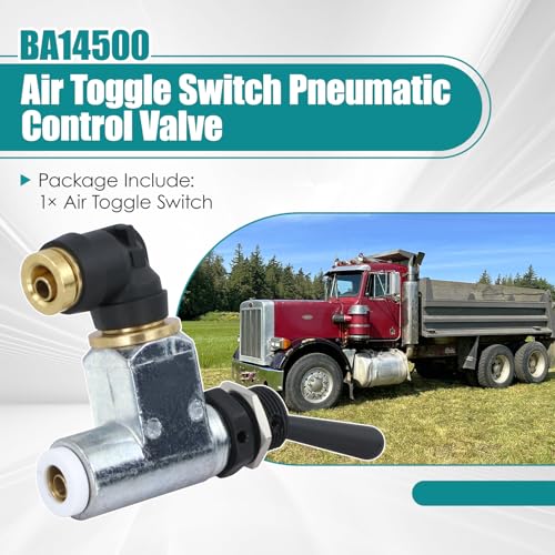 Xiaoyudou Air Toggle Switch Pneumatic Control Valve Compatible with Peterbilt and Kenworth Trucks 14 Inch Quick Connect BA14500 - Image 3