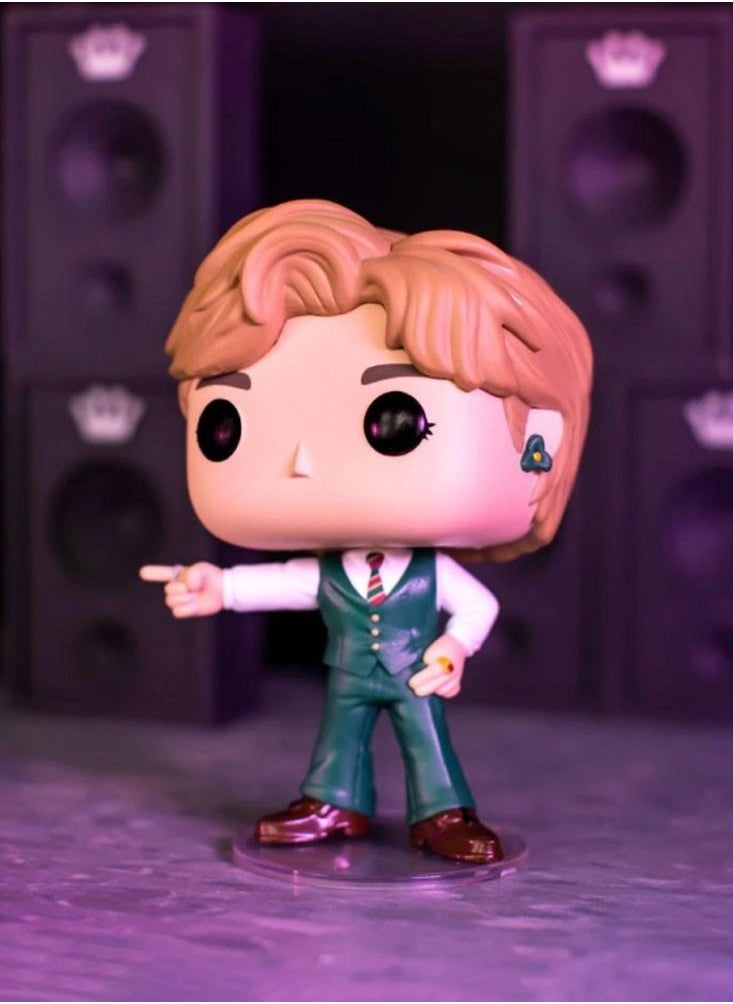 POP! - Pop! Rocks Kpop BTS Dynamite V Kim Taehyung Multicolor Standard Doll Restoring The Stage Look Perfect for Fans and Collectors - Image 1