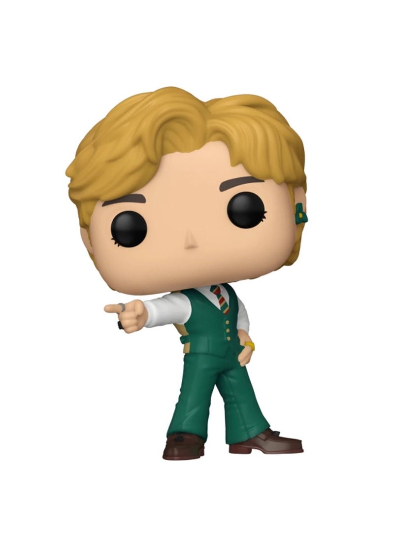 POP! - Pop! Rocks Kpop BTS Dynamite V Kim Taehyung Multicolor Standard Doll Restoring The Stage Look Perfect for Fans and Collectors - Image 1
