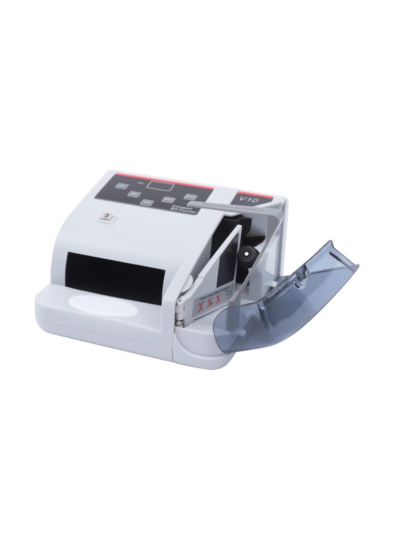 Generic Mini Portable Currency Counter,V10 Bill Counter Multi-Currency Counting Machine with UV/MG/WM Counterfeit Detection 900pcs/min,100-240V LCD Display  - Image 5
