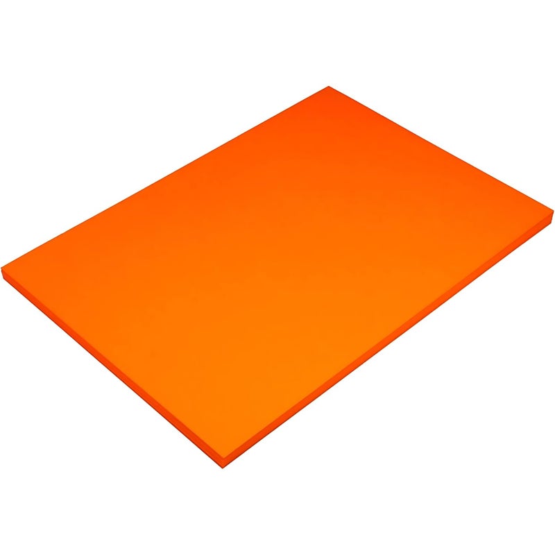 Hawksbill Orange Paper A4 80 GSM – 100 Sheet Pack of Premium Paper for Copier Use Printing at Office & Home - Image 1