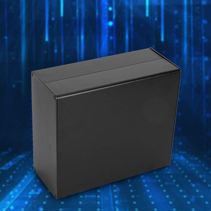 Aluminum Enclosure Case for GPRS, PCB Junction Box, Die Cast Aluminum Shell with Oxidation Treatment, Compact Structure for Electronic Heat Dissipation and Signal Shielding - Image 3