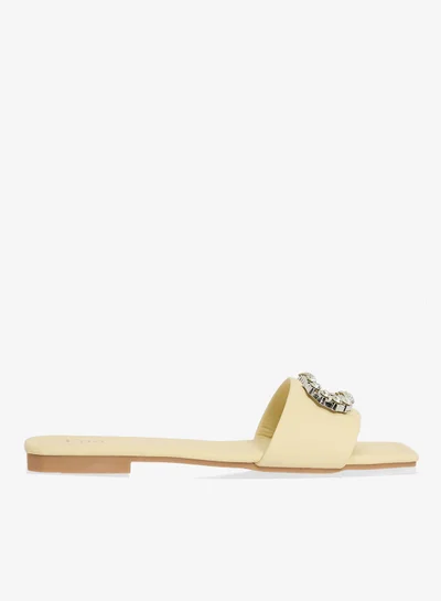 ELLA Diamante Flat Sandal