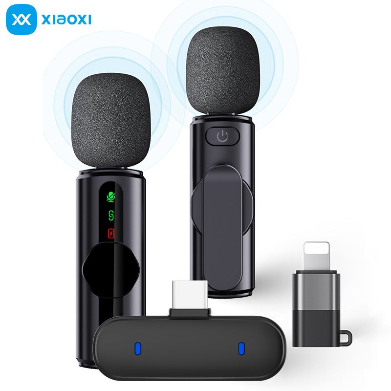 M11 Wireless Lavalier Microphone, Bluetooth Noise Reduction for Live Streaming - Image 1
