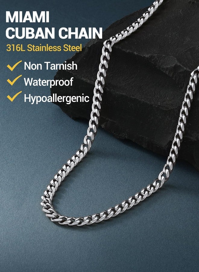 PROSTEEL Necklaces Chocker Stainless Steel Necklace For Women Jewelry 6mm Simple Choker Fashionable Cuban Chain - Image 4