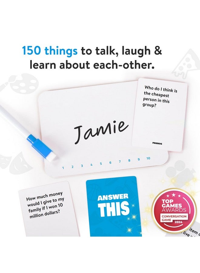 The World Game Answer This - Friends - How Well Do You Know Your Family & Friends? - Fun Party Card Game for Teens & Adults - Great Conversation Starter - Image 4
