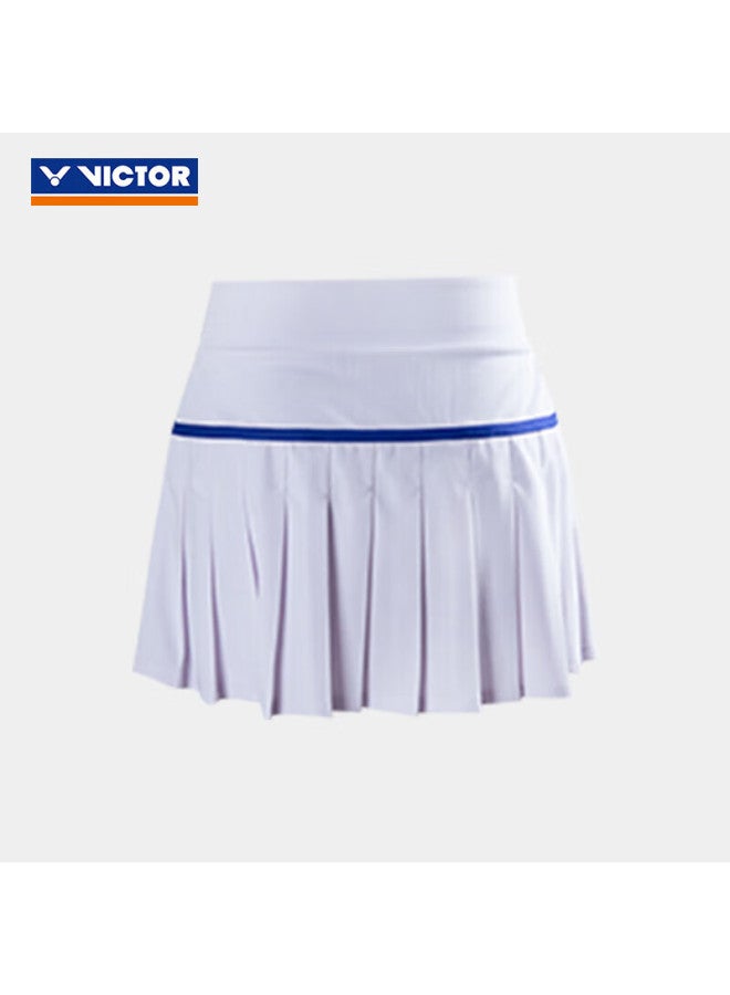 Victorvictor Women's Badminton Comfortable Training Compeion Knitted Sports Skirt K-41303 Bleached O - Image 1