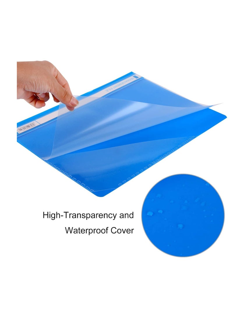 Terabyte A4 Sliding Bar Folder Report Covers (Holds Upto 40 Sheets), Slide Bar File Folders, Report Cover with Clip Resume Presentation File Folders for School And Office - Value Pack Of 5 - Image 5