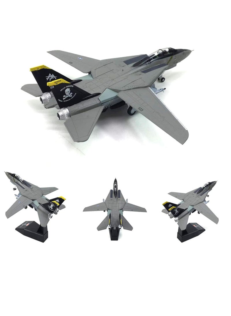 general 1/100 US Navy F-14 Tomcat Fighter Aircraft Metal Military Diecast Plane Model for Collection Or Gift - Image 4
