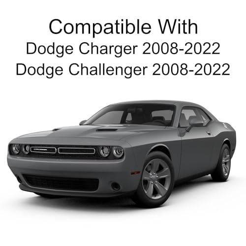 Tempsnow Driver Side Mirror Replacement for 2008-2024 Dodge Challenger/Charger Heated Left Side Mirror Glass Replacement - Image 2