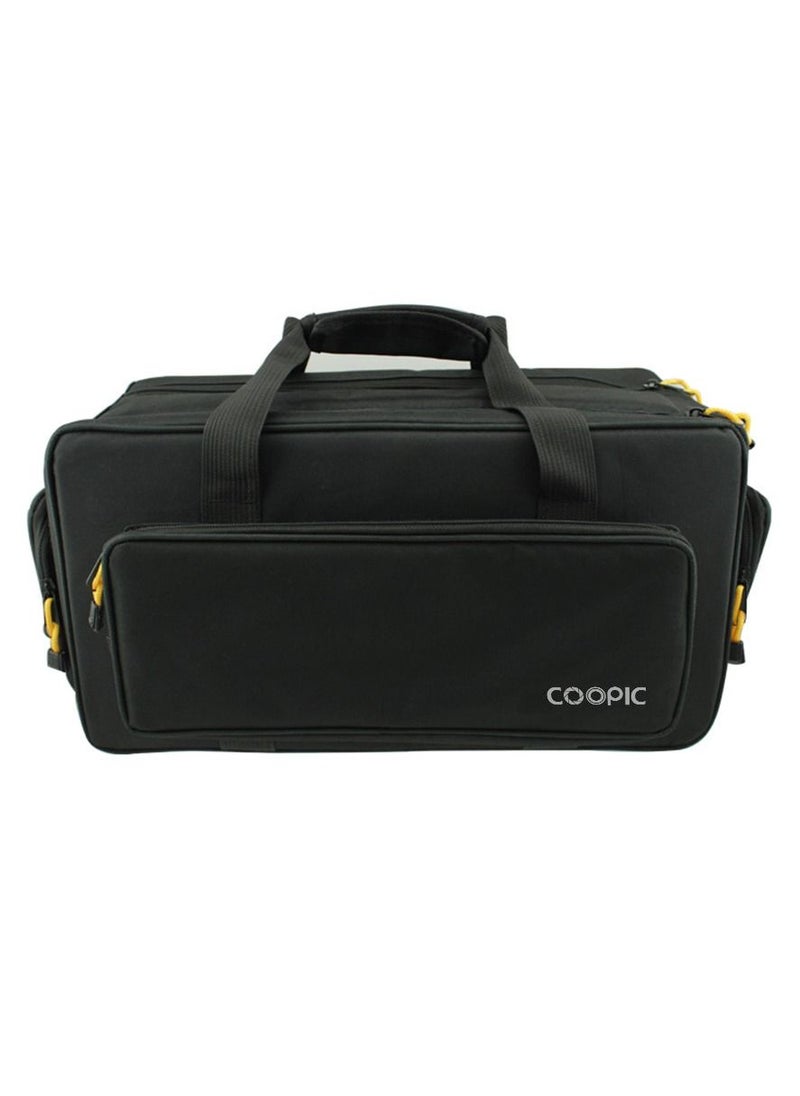 Coopic COOPIC BV50 Professional Video Camcorder waterproof Shoulder carry Bag Compatible with Panasonic 160MC 153MC Sony-Z1C 5C Z7C FX1000E EX1R,198p MC2500 MC1500 NX100 Z5E Z5P etc  - Image 1