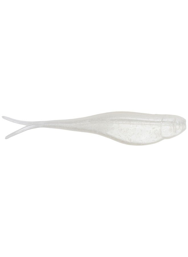 Strike King Lew's Strike King Lures, ElazTech Baby Z Too Soft Jerkbait Lure, Freshwater, 3 1/2" Length, Pearl, Package of 5 (Model: 3XBZTOO-84) - Image 1