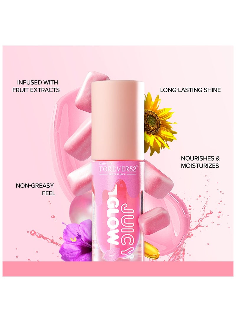 FOREVER52 Juicy Glow Lip Oil Bubblegum - Image 4