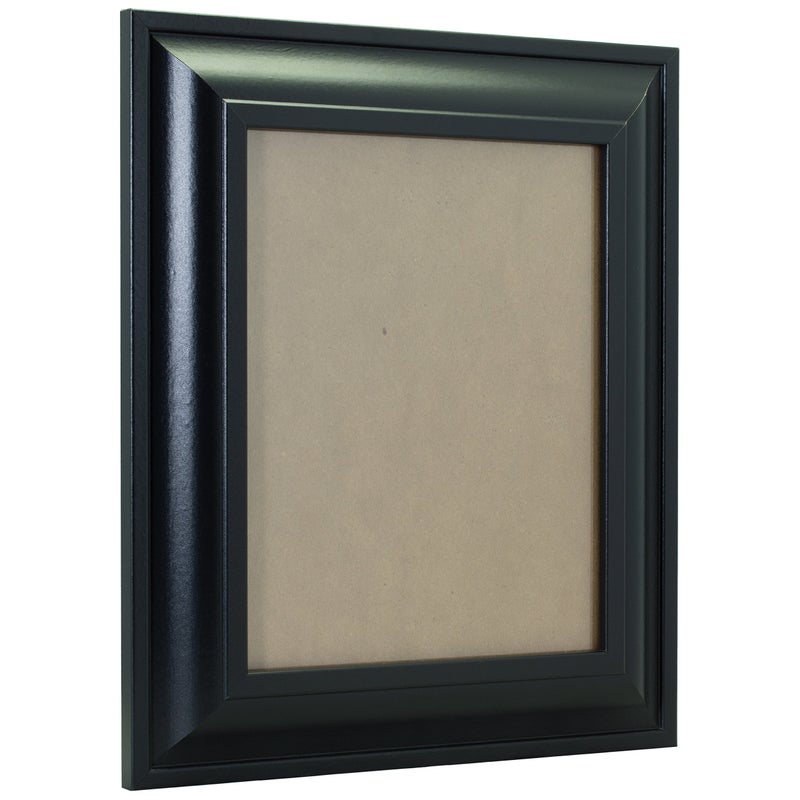 Craig Frames 21834700BK 8 by 10-Inch Picture Frame, Smooth Wrap Finish, 2-Inch Wide, Black - Image 3