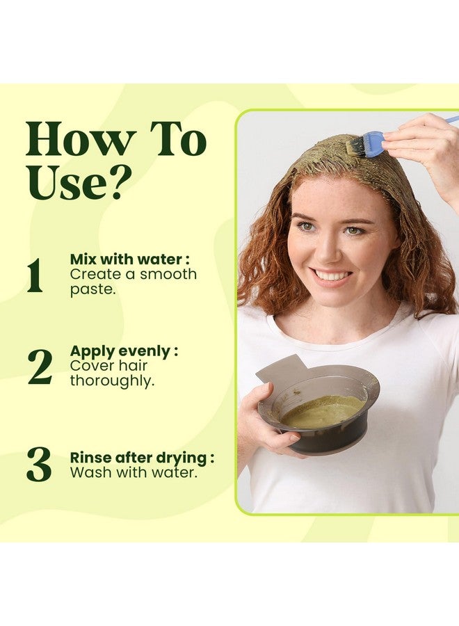 Bare Elixir 100% Natural Organic Henna Powder for Hair - 180g | Promotes Hair Growth, Effective Grey Hair Coverage, Deep Conditioning & Nourishment | Chemical-Free, Safe for All Hair Types - Image 5