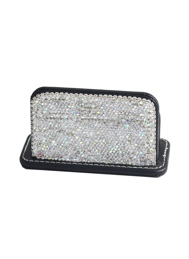 Bestbling - Bling Pure Handmade Bling Bling Rhinestones Stainless Steel Metal Business Card Holder Name Card Case (Vertical) - Image 1