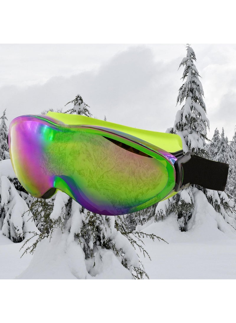 Nzb Ski Goggles Replaceable Glasses Antifog Sun Snow Protective Goggles Rainbow Snowboard Glasses Goggles  - Image 5