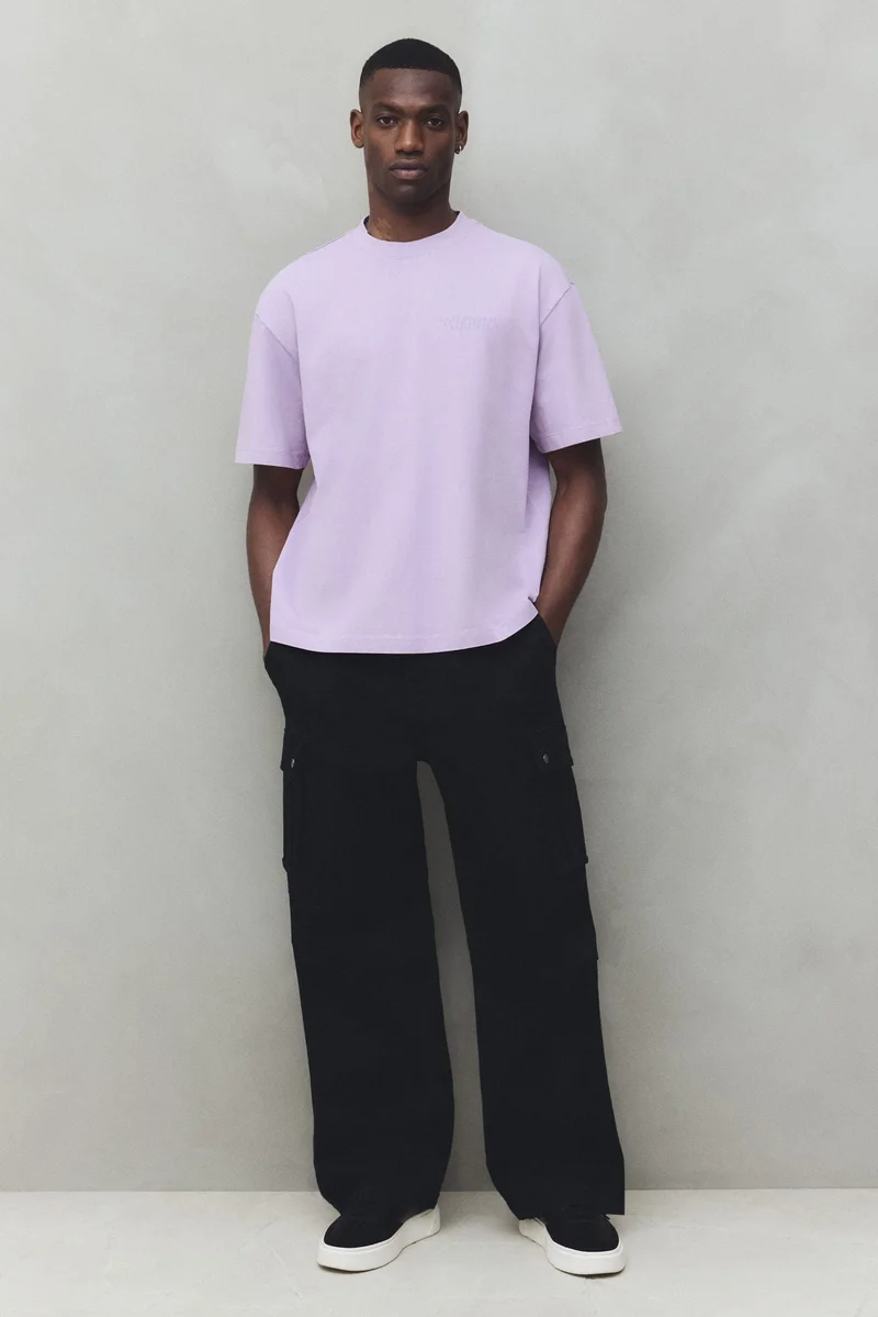 H&M Boxy Fit Washed T-shirt