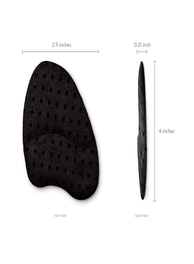 FLEXZENSE Anti-Sliding Pads Open Toe | Maximum Cushioning and Reduce Foot Slip | 1 Pair (Obsidian Black) - Image 4