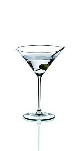 Riedel Riedel Vinum XL Martini Glasses set of 2 Precision Blown Crystal Martini Glasses with Stem  Elegant Cocktail Glasses for Bar 95oz Machine Washable 