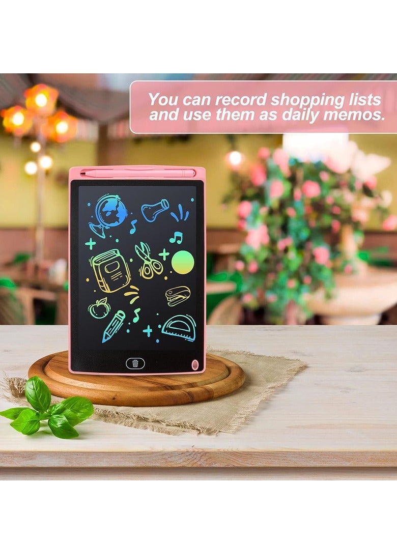 Eye-Protective Colorful Writing Tablet, Erasable Drawing Tablet With Anti-Erasure Switch Design, Shockproof and Waterproof, Suitable for Toddler Learning and Creativity - Image 5