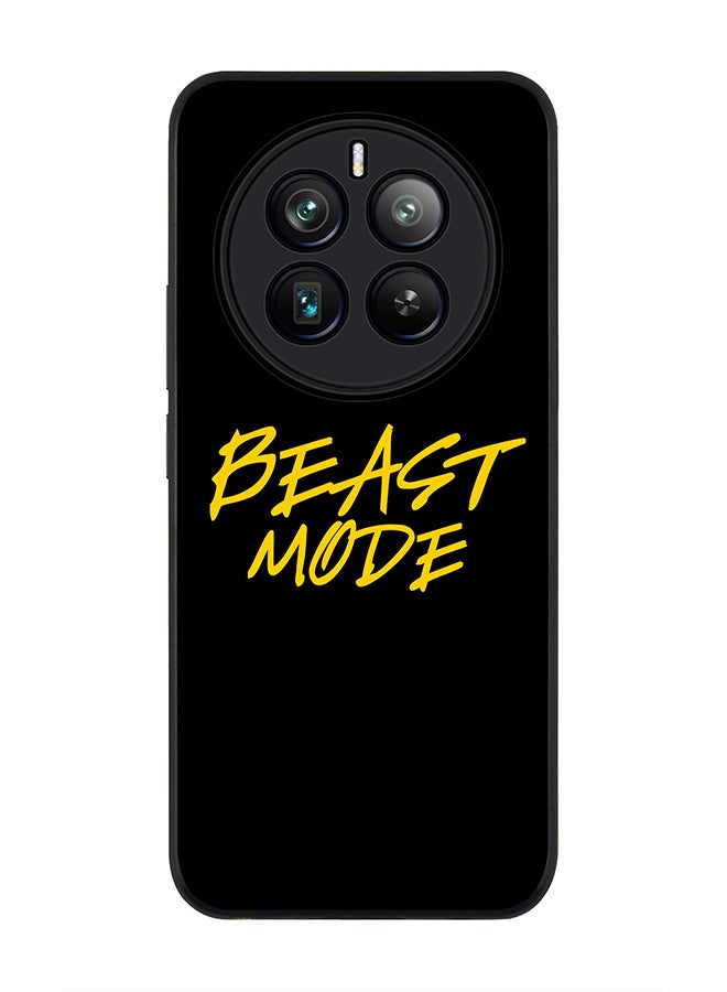 Stylizedd Rugged Black edge case for Realme 12 Pro / Realme 12 Pro Plus 5G, Slim fit Soft Case Flexible TPU Gel Thin Cover -  Beast Mode - Image 1