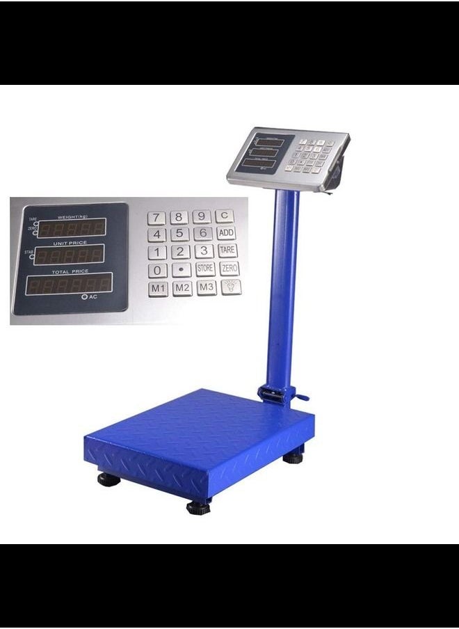 ABBASALI Platform Scales with Digital LCD Display (150Kg)  - Image 1