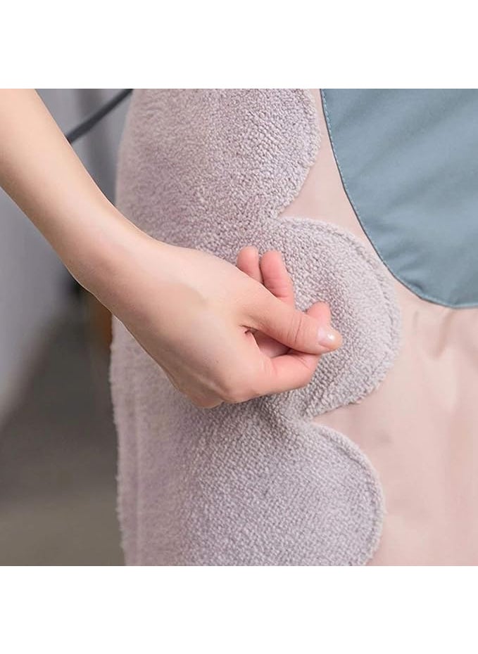 Pamidhar Pamidhar Waterproof Apron with Pocket Adjustable Neck Straps Kitchen Dish wash Apron for Woman Man Cooking Baking Household Cleaning Commercial Restaurant Home Kitchen Baking Multicolor  - Image 2