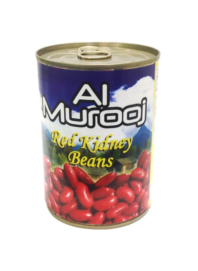 Al Murooj Red Kidney Beans Easy Open Can, 400g - Image 1