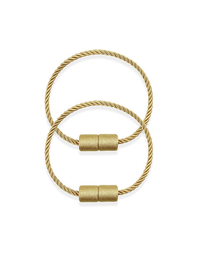 رباطات ستائر بمشابك أسطوانية، لا تتطلب تركيبًا 2 قطعة - Image 1