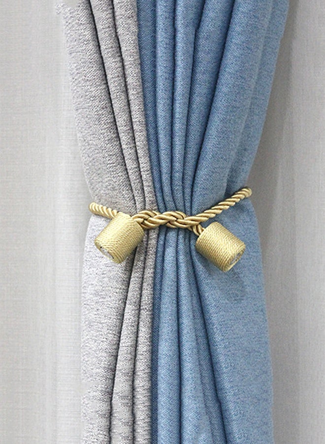 رباطات ستائر بمشابك أسطوانية، لا تتطلب تركيبًا 2 قطعة - Image 4