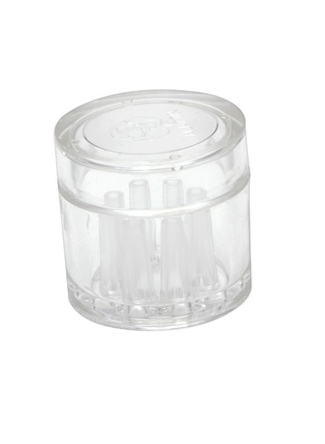 Aquarium Tank Plastic Catcher Trapper Pipe for Planarian Worm Leeches 8 Holes Transparent - Image 1