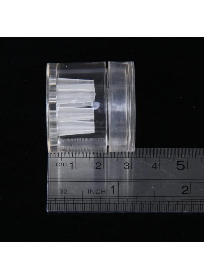 Aquarium Tank Plastic Catcher Trapper Pipe for Planarian Worm Leeches 8 Holes Transparent - Image 5