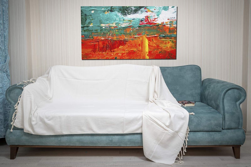 Bersuse 100% Cotton Milas XL Throw Blanket for Couch - 100% Cotton Lightweight Durable Throw Blanket, Big Blanket for Sensitive Skin, Decorative and Versatile - 60x90 Inches, White - Image 3