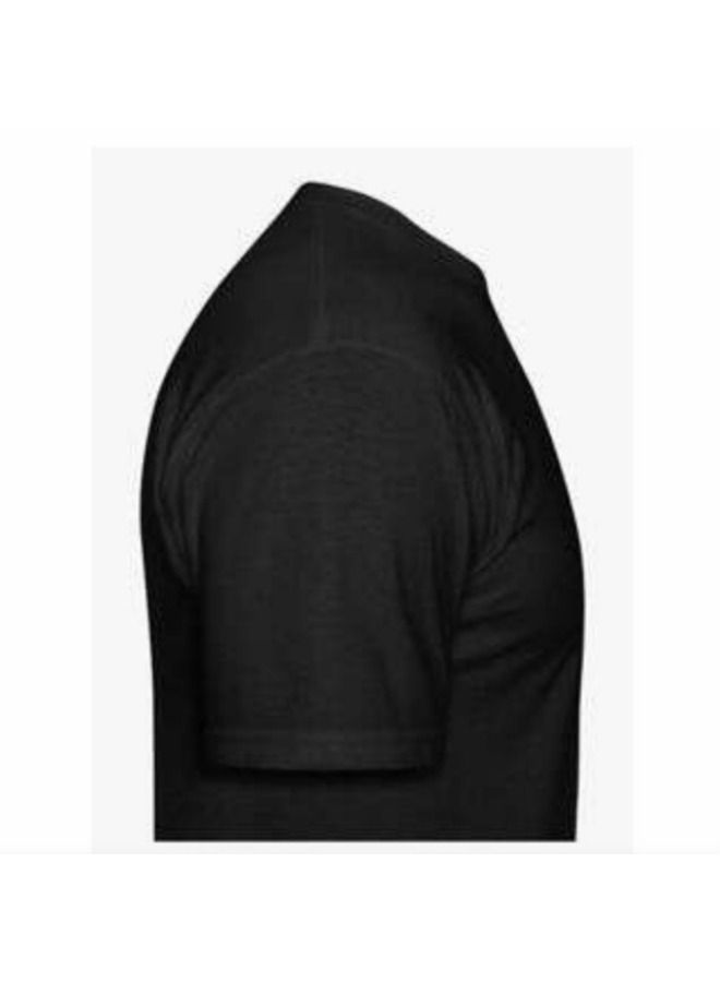 ACLIX Sidhu Moose wala Printed Casual Crew Neck Premium Short Sleeve T-Shirt Black - Image 2