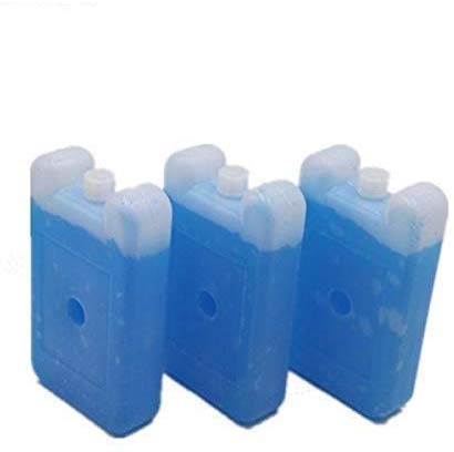 ShreejiIH Reusable Long Lasting Freezer Ice Blocks Blue 4 PIS