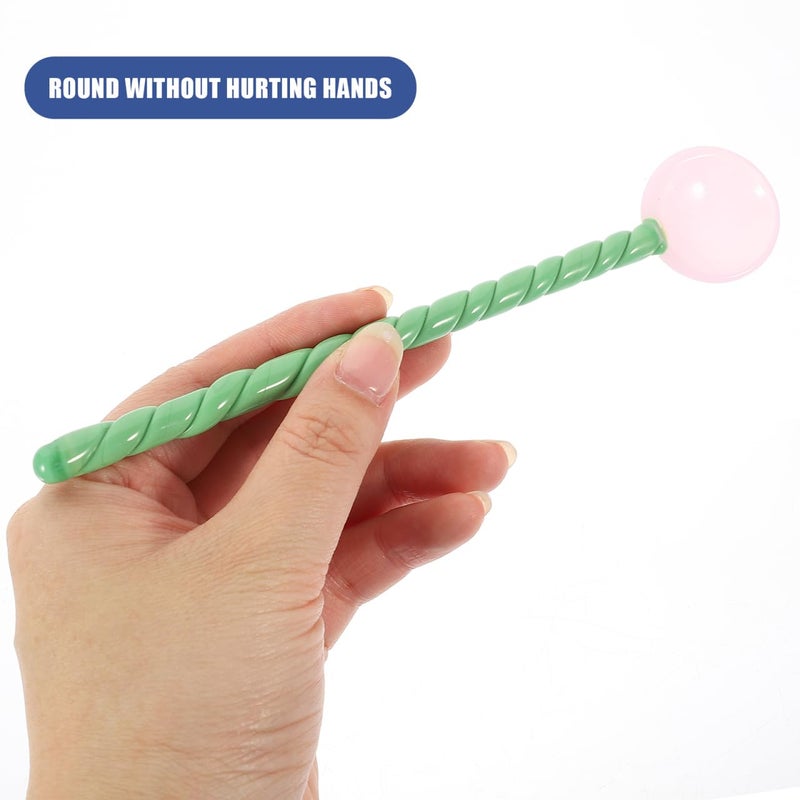2pcs Reusable Glass Stirring Sticks Drink Stirrer For Juice Cocktails Party Supplies Bar Tools Assorted Color1 17X3CM - Image 5