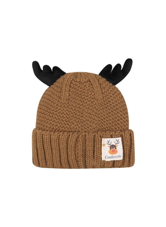 Y&D قبعة رنة لطيفة شتوية دافئة محبوكة للأطفال - Image 1