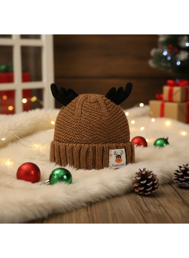 Y&D قبعة رنة لطيفة شتوية دافئة محبوكة للأطفال - Image 2
