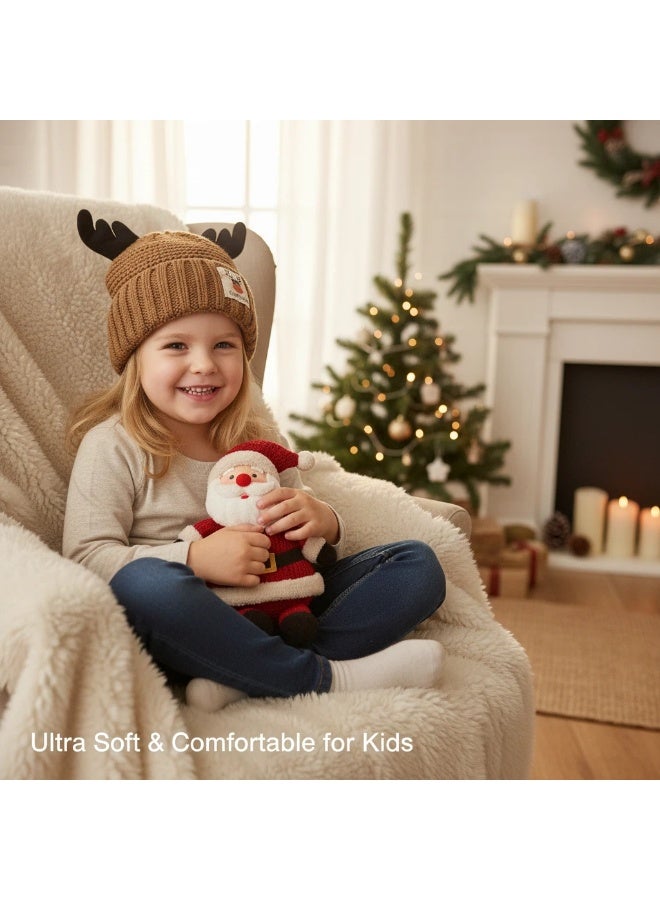 Y&D قبعة رنة لطيفة شتوية دافئة محبوكة للأطفال - Image 3