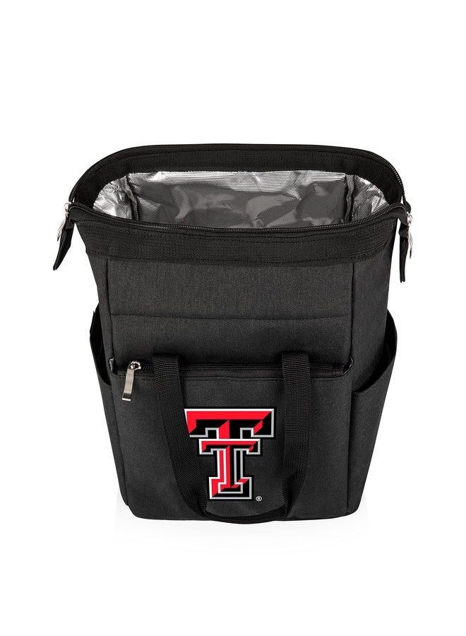 Picnic TIME NCAA Texas Tech Red Raiders On The Go Lunch Bag, Soft Cooler Lunch Box, Insulated Lunch Bag, (Black) 10 x 6 x 10.5 - Image 1