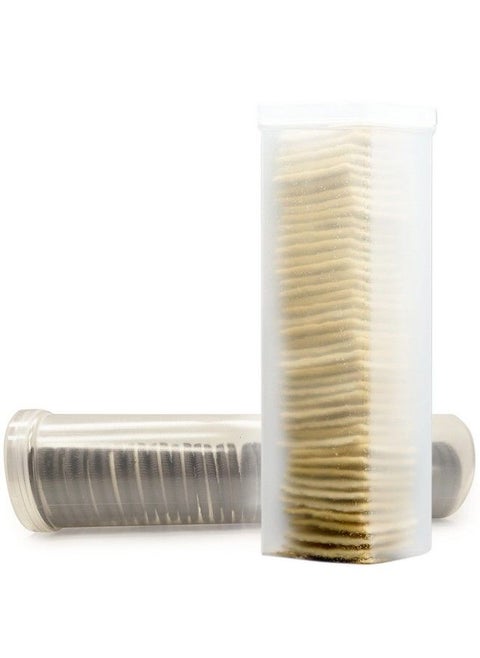 Cracker Container Set Of 2 Kitchen Discovery Round And Square Sizes For Nocrush Saltine Cracker And Cookie Storage Retains Justopened Crispness And Flavor