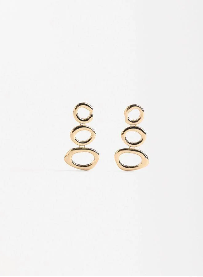 بارفوا أقراط طويلة مع حلقات