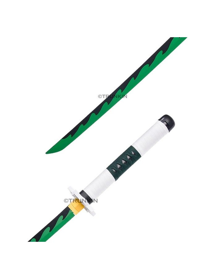 Trunkin Trunkin 12 Years & More Katana For Cosplay Life Size Replica Wooden Toy Anime Accessory Toy Collectible | Wooden Sword (Sanemi Shinazugawa Cosplay)  - Image 3