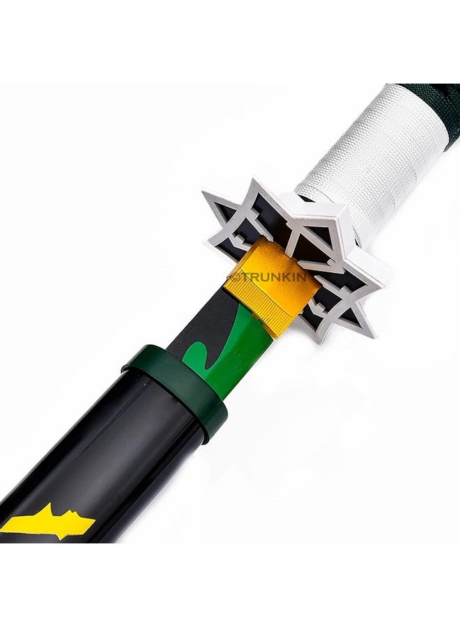 Trunkin Trunkin 12 Years & More Katana For Cosplay Life Size Replica Wooden Toy Anime Accessory Toy Collectible | Wooden Sword (Sanemi Shinazugawa Cosplay)  - Image 4