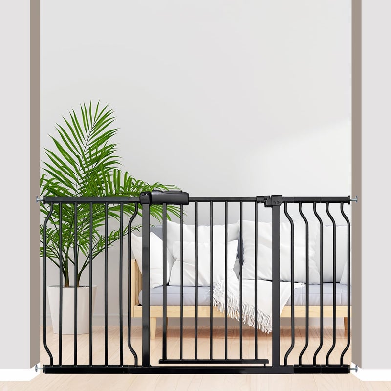 Vothco Extra Wide Auto Close Baby Gate - Image 1